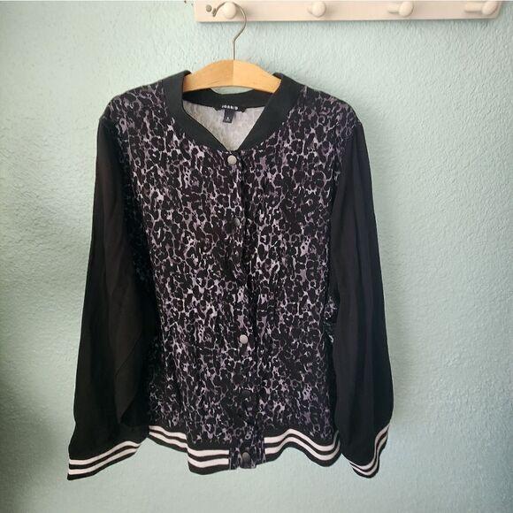 Torrid leopard print long sleeve jacket - Picture 4 of 16